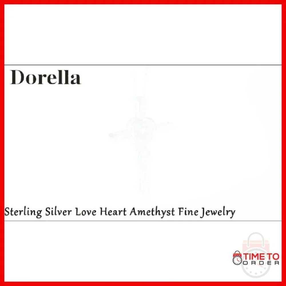Sterling Silver Infinity Heart Pendant Necklace Adjustable Chain Gift